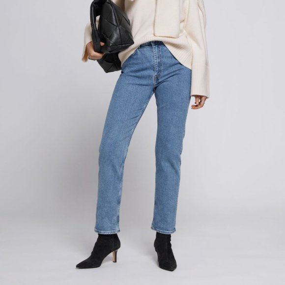 & Other Stories Denim - & Other Stories Favourite Cut Jeans in Mid Blue